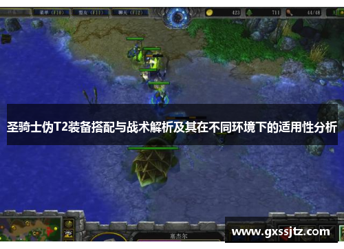 圣骑士伪T2装备搭配与战术解析及其在不同环境下的适用性分析